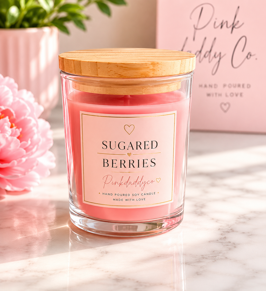 Sugared Berries Soy Candle